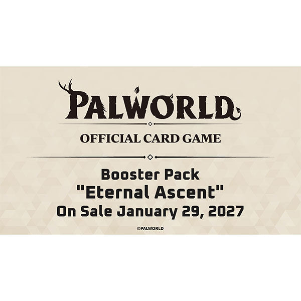 PRE-ORDER  Palworld OCG: Eternal Ascent Booster Display