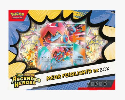 Ascended Heroes - Mega Feraligatr ex Box