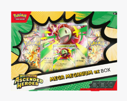 Ascended Heroes - Mega Meganium ex Box