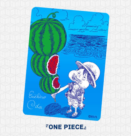 Pre Order One Piece MetaKira Luffy Card Watermelon Natsu Comi 2026 Japan Promo